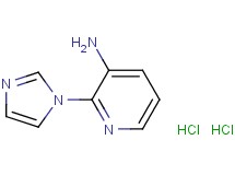 2-(1H-imidazol-1-yl)-3-pyridinamine dihydrochloride