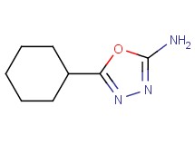 5-cyclohexyl-1,3,4-oxadiazol-2-amine