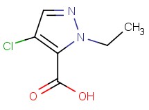 4-chloro-1-ethyl-1H-pyrazole-5-carboxylic acid 4-chloro-1-ethyl-1H-pyrazole-5-carboxylic acid
