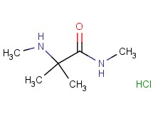 N~1~,N~2~,2-trimethylalaninamide hydrochloride N~1~,N~2~,2-trimethylalaninamide hydrochloride