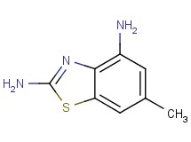 6-methyl-1,3-benzothiazole-2,4-diamine
