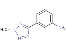 3-(2-methyl-2H-tetrazol-5-yl)aniline