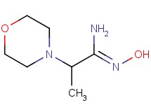 (1Z)-N'-hydroxy-2-(4-morpholinyl)propanimidamide