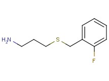 3-[(2-fluorobenzyl)thio]-1-propanamine