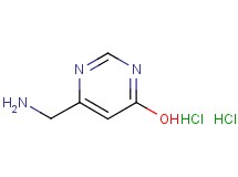 6-(aminomethyl)-4-pyrimidinol dihydrochloride 6-(aminomethyl)-4-pyrimidinol dihydrochloride