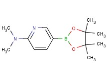 N,N-dimethyl-5-(4,4,5,5-tetramethyl-1,3,2-dioxaborolan-2-yl)-2-pyridinamine N,N-dimethyl-5-(4,4,5,5-tetramethyl-1,3,2-dioxaborolan-2-yl)-2-pyridinamine