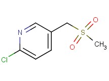 2-chloro-5-[(methylsulfonyl)methyl]pyridine