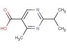 2-isopropyl-4-methyl-5-pyrimidinecarboxylic acid 2-isopropyl-4-methyl-5-pyrimidinecarboxylic acid