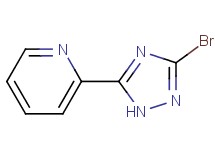 2-(3-bromo-1H-1,2,4-triazol-5-yl)pyridine 2-(3-bromo-1H-1,2,4-triazol-5-yl)pyridine