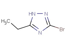 3-bromo-5-ethyl-1H-1,2,4-triazole 3-bromo-5-ethyl-1H-1,2,4-triazole