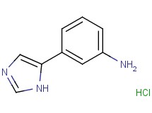 [3-(1H-imidazol-5-yl)phenyl]amine hydrochloride