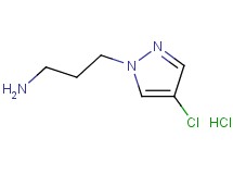 [3-(4-chloro-1H-pyrazol-1-yl)propyl]amine hydrochloride