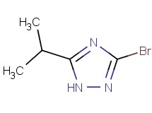 3-bromo-5-isopropyl-1H-1,2,4-triazole 3-bromo-5-isopropyl-1H-1,2,4-triazole