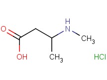 3-(methylamino)butanoic acid hydrochloride 3-(methylamino)butanoic acid hydrochloride