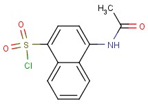 4-(acetylamino)-1-naphthalenesulfonyl chloride 4-(acetylamino)-1-naphthalenesulfonyl chloride