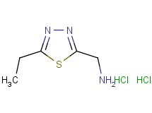 [(5-ethyl-1,3,4-thiadiazol-2-yl)methyl]amine dihydrochloride