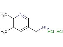 [(5,6-dimethyl-3-pyridinyl)methyl]amine dihydrochloride