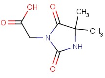 (4,4-dimethyl-2,5-dioxo-1-imidazolidinyl)acetic acid (4,4-dimethyl-2,5-dioxo-1-imidazolidinyl)acetic acid
