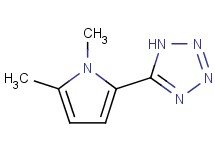 5-(1,5-dimethyl-1H-pyrrol-2-yl)-1H-tetrazole 5-(1,5-dimethyl-1H-pyrrol-2-yl)-1H-tetrazole