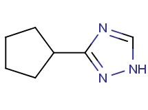 3-cyclopentyl-1H-1,2,4-triazole 3-cyclopentyl-1H-1,2,4-triazole