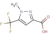 1-methyl-5-(trifluoromethyl)-1H-pyrazole-3-carboxylic acid 1-methyl-5-(trifluoromethyl)-1H-pyrazole-3-carboxylic acid