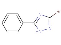 3-bromo-5-phenyl-1H-1,2,4-triazole 3-bromo-5-phenyl-1H-1,2,4-triazole