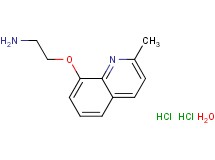 {2-[(2-methyl-8-quinolinyl)oxy]ethyl}amine dihydrochloride hydrate