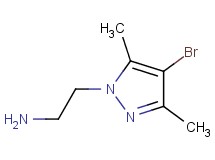 2-(4-bromo-3,5-dimethyl-1H-pyrazol-1-yl)ethanamine 2-(4-bromo-3,5-dimethyl-1H-pyrazol-1-yl)ethanamine