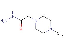 2-(4-methyl-1-piperazinyl)acetohydrazide 2-(4-methyl-1-piperazinyl)acetohydrazide