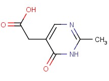 (2-methyl-6-oxo-1,6-dihydro-5-pyrimidinyl)acetic acid (2-methyl-6-oxo-1,6-dihydro-5-pyrimidinyl)acetic acid