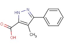 4-methyl-3-phenyl-1H-pyrazole-5-carboxylic acid 4-methyl-3-phenyl-1H-pyrazole-5-carboxylic acid