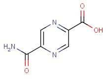 5-(aminocarbonyl)-2-pyrazinecarboxylic acid 5-(aminocarbonyl)-2-pyrazinecarboxylic acid