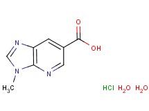 3-methyl-3H-imidazo[4,5-b]pyridine-6-carboxylic acid hydrochloride dihydrate