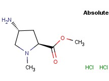 methyl (4R)-4-amino-1-methyl-L-prolinate dihydrochloride methyl (4R)-4-amino-1-methyl-L-prolinate dihydrochloride