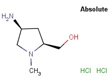 [(2S,4S)-4-amino-1-methyl-2-pyrrolidinyl]methanol dihydrochloride