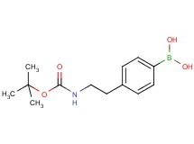 (4-{2-[(tert-butoxycarbonyl)amino]ethyl}phenyl)boronic acid
