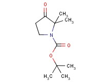 tert-butyl 2,2-dimethyl-3-oxopyrrolidine-1-carboxylate