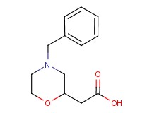 (4-benzylmorpholin-2-yl)acetic acid (4-benzylmorpholin-2-yl)acetic acid