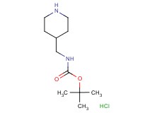tert-butyl (4-piperidinylmethyl)carbamate hydrochloride