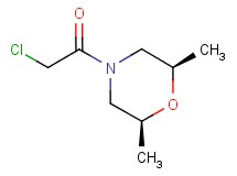 cis-4-(chloroacetyl)-2,6-dimethylmorpholine