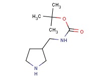 tert-butyl (pyrrolidin-3-ylmethyl)carbamate