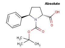 (5R)-1-(tert-butoxycarbonyl)-5-phenyl-D-proline (5R)-1-(tert-butoxycarbonyl)-5-phenyl-D-proline