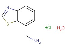 (1,3-benzothiazol-7-ylmethyl)amine hydrochloride hydrate (1,3-benzothiazol-7-ylmethyl)amine hydrochloride hydrate