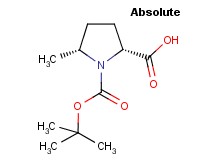 (5R)-1-(tert-butoxycarbonyl)-5-methyl-D-proline (5R)-1-(tert-butoxycarbonyl)-5-methyl-D-proline