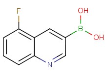 (5-fluoro-3-quinolinyl)boronic acid (5-fluoro-3-quinolinyl)boronic acid