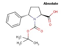 (5S)-1-(tert-butoxycarbonyl)-5-phenyl-L-proline (5S)-1-(tert-butoxycarbonyl)-5-phenyl-L-proline