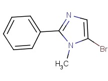 5-bromo-1-methyl-2-phenyl-1H-imidazole 5-bromo-1-methyl-2-phenyl-1H-imidazole