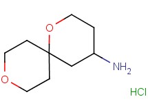 1,9-dioxaspiro[5.5]undec-4-ylamine hydrochloride