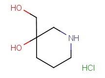 3-(hydroxymethyl)-3-piperidinol hydrochloride