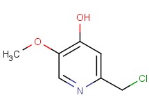 2-(chloromethyl)-5-methoxy-4-pyridinol